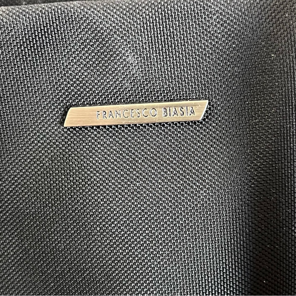 Francesco Biasia black nylon lap top work bag - Picture 6 of 14